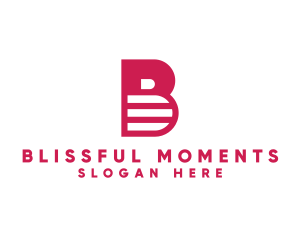 Business Firm Letter B logo design
