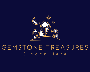 Luxe Precious Stone logo design