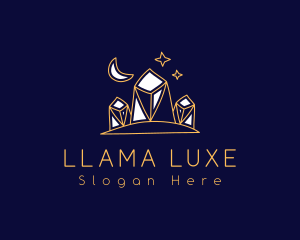 Luxe Precious Stone logo design