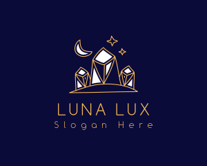 Luxe Precious Stone logo design