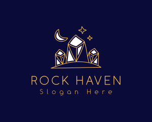 Luxe Precious Stone logo design