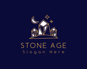 Luxe Precious Stone logo design