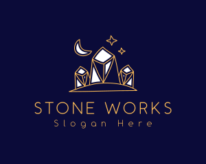 Luxe Precious Stone logo design