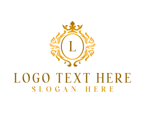 Noble - Luxury Royalty Crest logo design