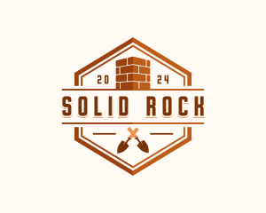 Brick Trowel Masonry logo design