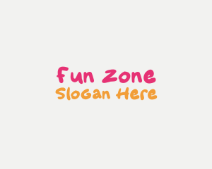 Fun Playful Nursery logo design