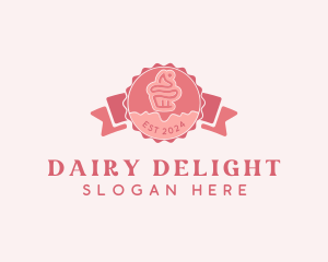 Cupcake Bakery Confectionery  logo design