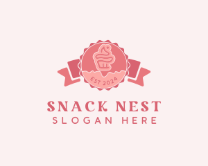 Cupcake Bakery Confectionery  logo design