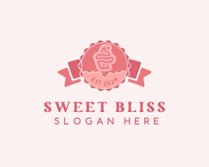 Cupcake Bakery Confectionery  logo design