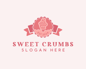 Cupcake Bakery Confectionery  logo design