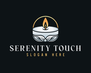 Memorial Dove Candle logo