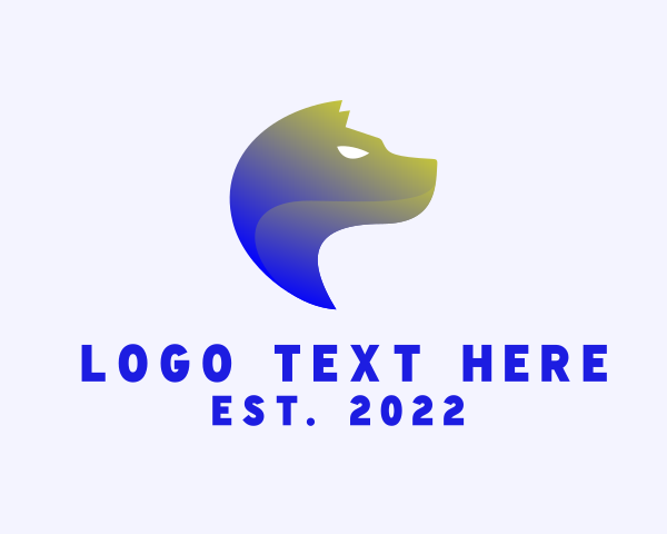 Hound logo example 2