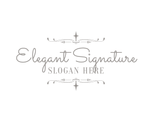 Elite Elegant Wedding logo design