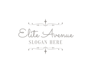 Elite Elegant Wedding logo design