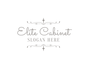 Elite Elegant Wedding logo design