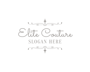 Elite Elegant Wedding logo design