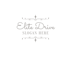 Elite Elegant Wedding logo design