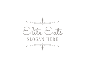 Elite Elegant Wedding logo design