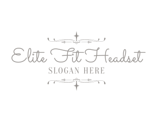 Elite Elegant Wedding logo design