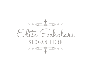 Elite Elegant Wedding logo design