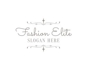 Elite Elegant Wedding logo design