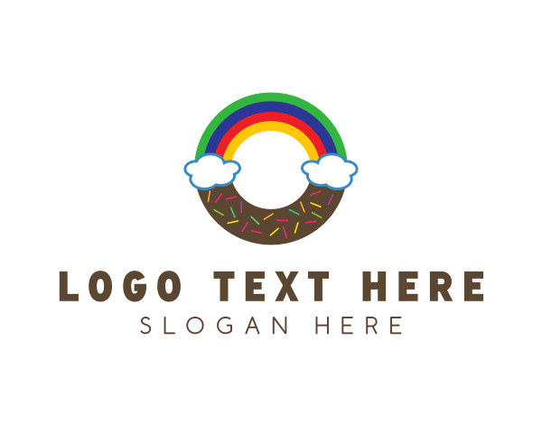 Donut logo example 1