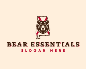 Alabama Black Bear logo design