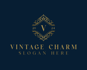 Vintage Ornament Boutique logo design