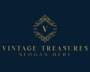 Vintage Ornament Boutique logo design