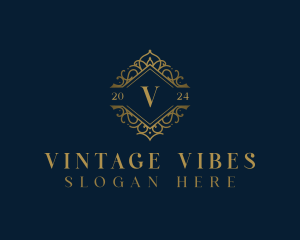 Vintage Ornament Boutique logo design