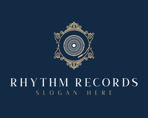 Vinyl Record Music logo