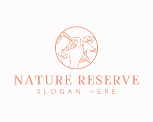 Natural Floral Boutique logo design