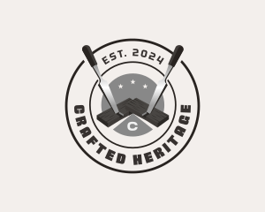 Chisel Tool Woodwork Craftsman logo