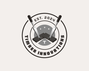 Chisel Tool Woodwork Craftsman logo