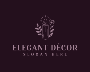 Artisanal Candlelight Decor logo design