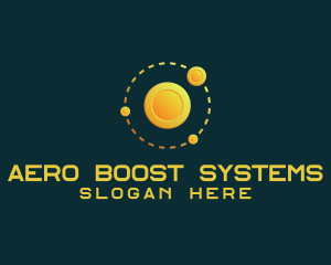 Coin Solar System logo design