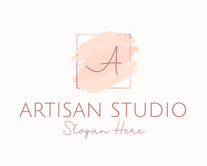 Watercolor Signature Beauty logo design