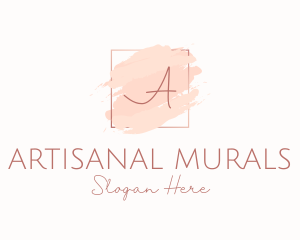 Watercolor Signature Beauty logo design