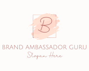 Watercolor Signature Beauty logo design