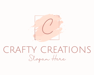 Watercolor Signature Beauty logo design