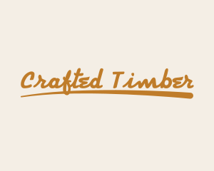 Funky Cursive Brand logo design