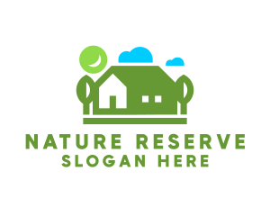 Nature House Realty logo design