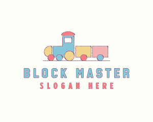 Child Toy Blocks logo design