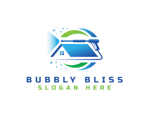 Pressure Wash House logo design