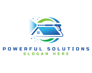 Pressure Wash House logo design