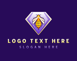 Bee Wasp Diamond logo