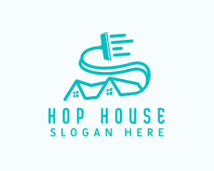 House Vacuum Cleaning logo design