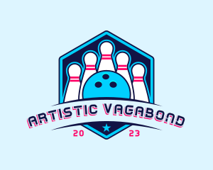 Bowling Sports Championship logo design