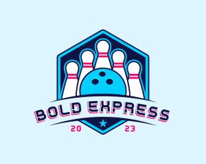 Bowling Sports Championship logo design