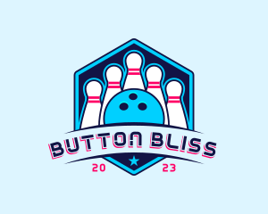 Bowling Sports Championship logo design